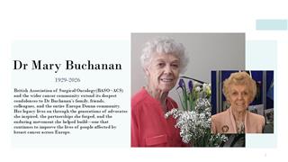 Dr Mary Buchanan